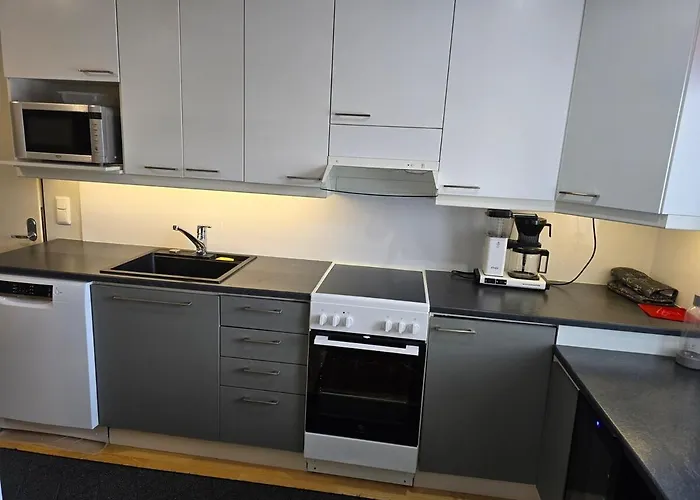 Kajaanin Ydinkeskustassa 4 Huonetta, Keittioe Ja Sauna