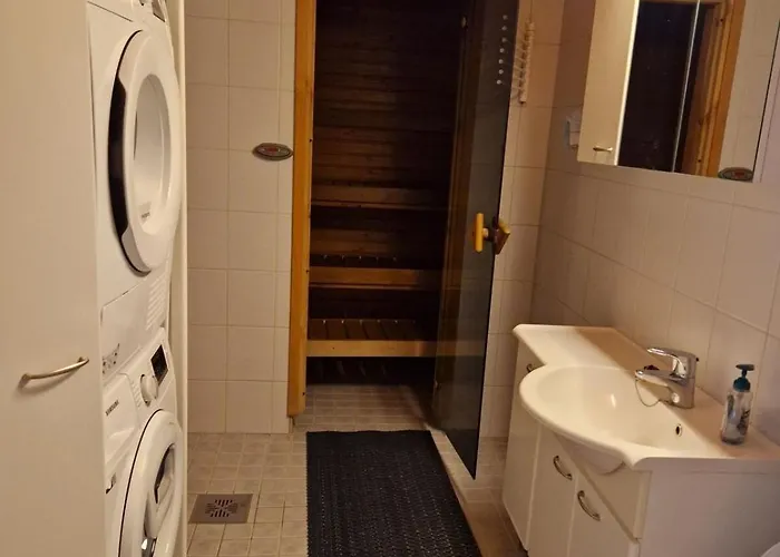 Kajaanin Ydinkeskustassa 4 Huonetta, Keittioe Ja Sauna Apartament Kajaani